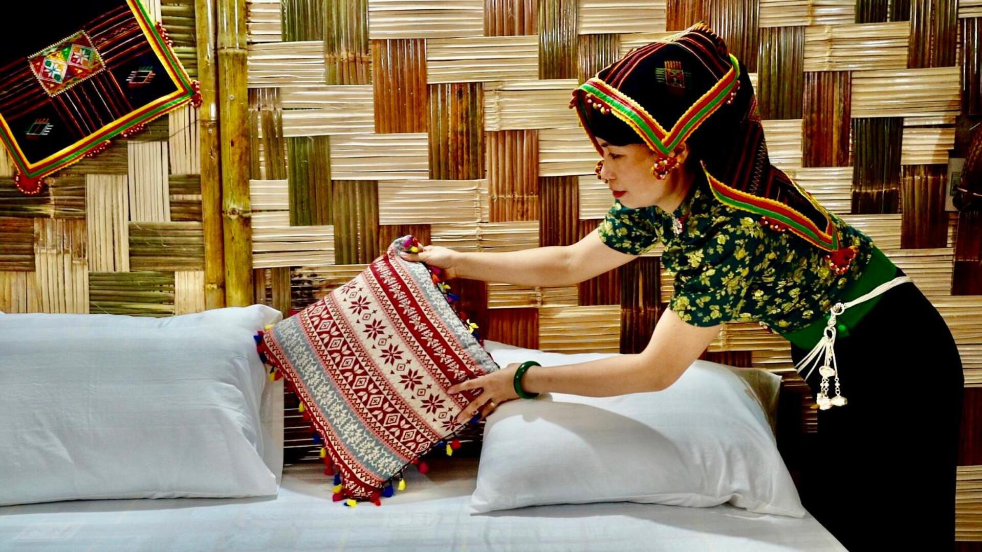 Minh Ngoc Homestay Dien Bien Phu Ban Hin Lom Exteriör bild